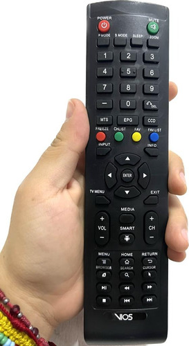 Control Remoto Para Atvio (tvs No Smart) Boton Media + Pilas