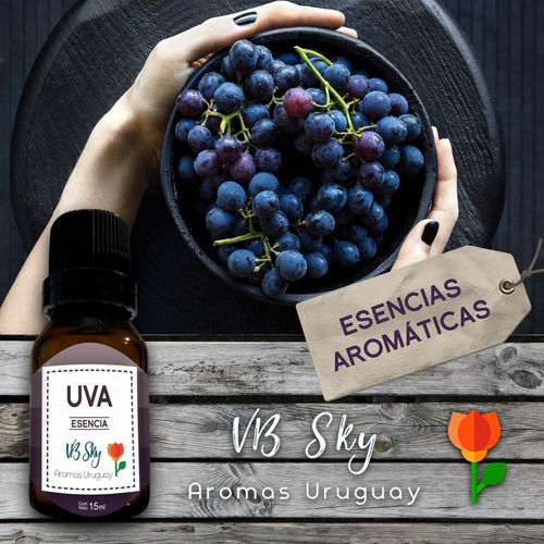 Esencia Aromática Uva Vb Sky Aromas Uruguay