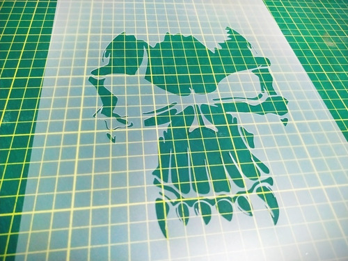 Stencil Caveira Para Aerografias E Pinturas 2r15