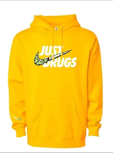 Sudadera just do it amarilla new arrivals