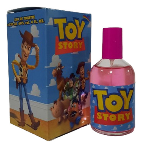 Perfume Infantil Toy Story Eau De Toilette 120 Ml Spray