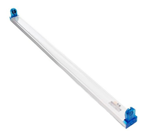 Imagen 2 de 5 de Tubo Led 18w 120cm + Base Chasis Para Facil Instalacion