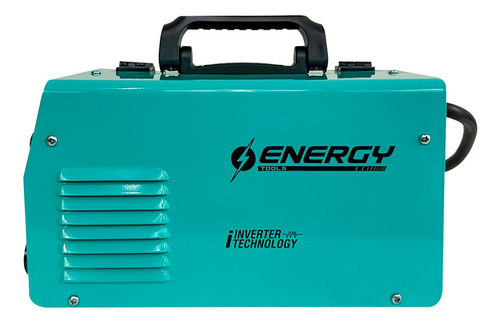 Kit Soldador Micro Alambre/ Mma 120a 110v Y Careta Electro Color Cian Frecuencia 50 Hz / 60 Hz