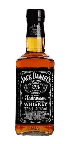 Imagem 1 de 6 de Whisky Jack Daniel's 375 Ml Vidro Drink Bebida Destilado 