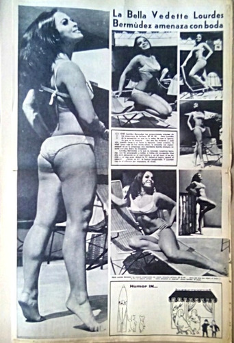 Cine Mundial. Lourdes Bermúdez, E. Tuero, Telonius Monk 1971 (Usado)