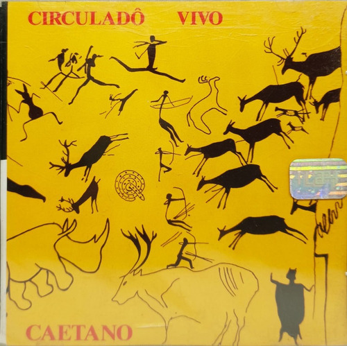 Cd Caetano Veloso Circuladô Vivo (duplo)