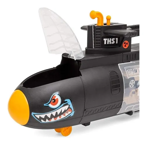 Submarino Tiburon Transportador De Autos Coleccion Nuevo