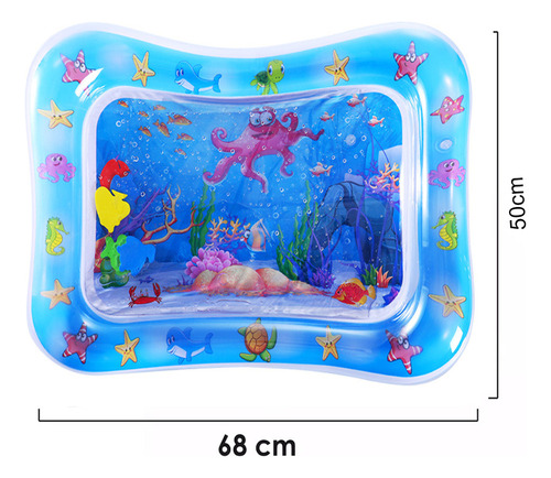 Zl Colchoneta Inflable For Agua For Bebés, Colchoneta