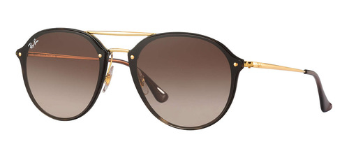 Tienda Oficial Ray Ban Blaze Doublebridge 4292 Dorado Marrón