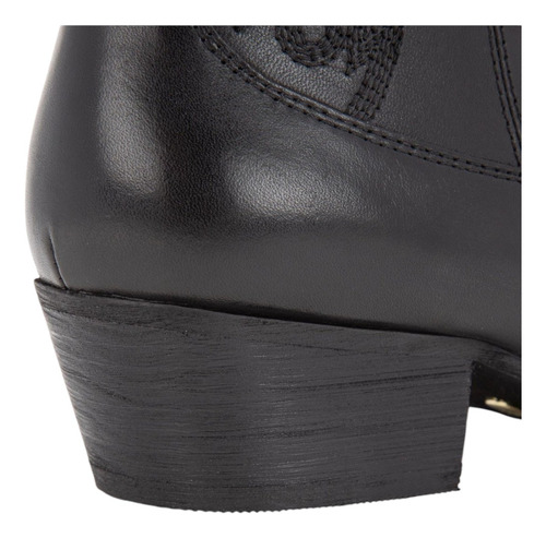 Botin Mujer Napa Ashley Negro Gacel