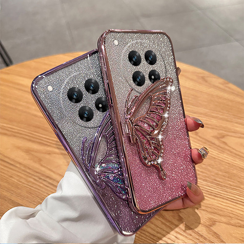Funda Para Xiaomi Poco C75 14c Mariposa Rosa Flash