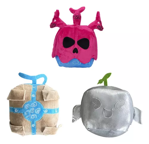 Juguete De Peluche Blox Fruits Devil Fruit Box De 3 Piezas