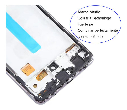 Pantalla Para Samsung A52 4g A525m A525f Con Marco Incell