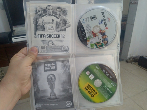Jogos Ps3 Futebol Fifa 2010 11 12 13 14 E Copa Do Mundo 2014 (Usado)