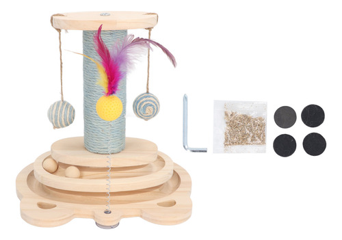 Rascador Cat Scratcher Tower, Versátil Y Resistente