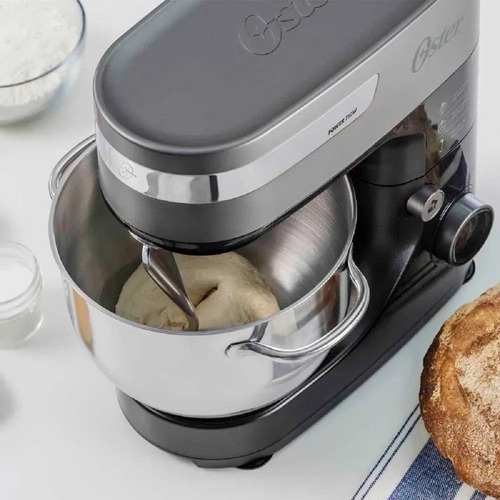Imagen 4 de 7 de Batidora De Pie Oster Planetaria 12 Vel Bowl 4lt Acero Inox