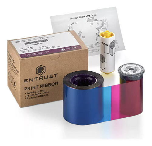 Cinta Datacard Ymckt Para Sd160 - 534700-001-r002 Tinta Color