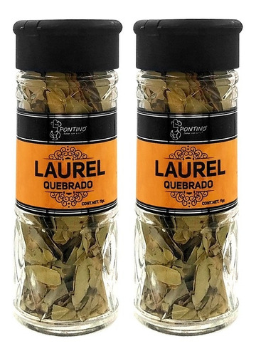 Pontino Hojas De Laurel 11 Gramos 2 Piezas