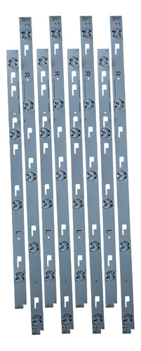 Kitx4 De 5+4 Leds P/ Tv Sony Xbr-49x705d Kd49x8005 95,8cm 3v
