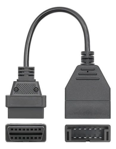 Obd2 12-pin A 16-pin Obd2 Convertidor Para Daewoo, Elm327