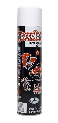 Tinta Spray Uso Geral E Automotivo 400ml - Branco Geladeira