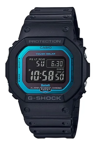 G-SHOCK　GW-B5600 Relógio G-shock Gw-b5600-2dr Tough Solar Bluetooth Nfe Preto