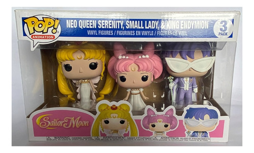 Funko Sailor Moon Neoqueen Serenity Small Lady King Endymion