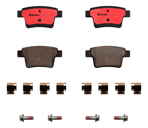 Balatas Traseras Cerámica Brembo Ford Five Hundred Se 2005 