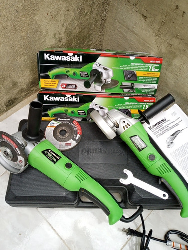 Esmeril Kawasaki 4 1/2'' Robusto Motor Champion 950w Nuevo