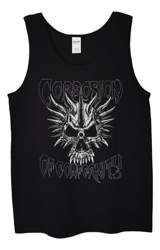 Polera Musculosa Corrosion Of Conformity Sk Punk Abominatron