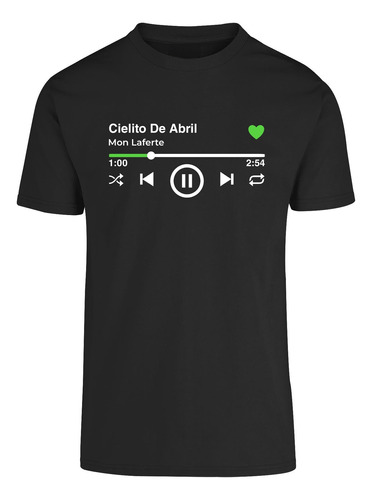 Playera Musical Mon Laferte | Cielito De Abril 