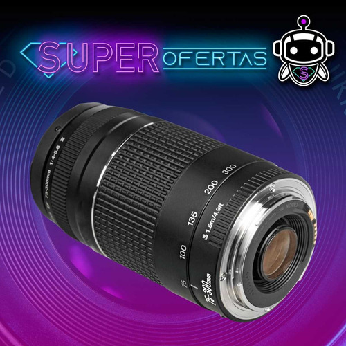 Lente Canon Ef 75-300mm F/4-5.6 + G R A T I S Memoria 32gb !