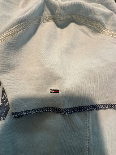 Remera Tommy Hilfiger Celeste (Usado)