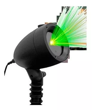 Refletor Espeto Projetor De Luz Laser Bivolt Pisca Pisca