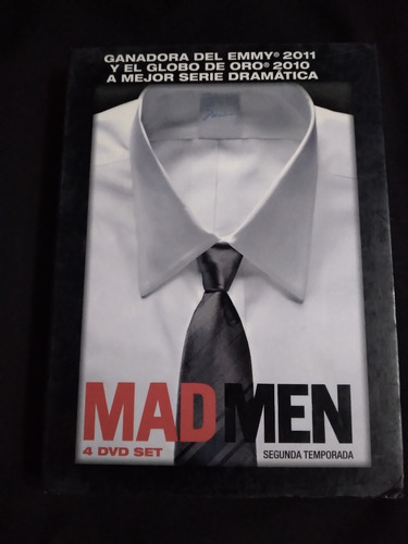 Set Dvd Serie Mad Men Segunda Temporada