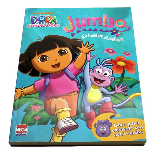 Libro Activides Y Colorear Dora La Exploradora 192p Jumbo