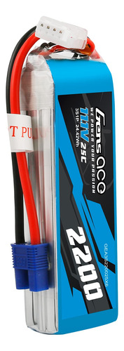 Gens Ace 3s Lipo Bateria 2200mah 11.1v 25c Lipo Bateria Con 