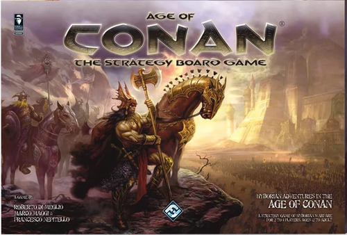 Age Of Conan The Strategy Board Game 2009 Tabuleiro Importad