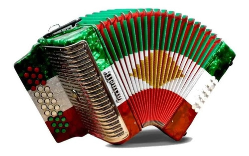 Acordeon Botones Fa Bandera 3012fabhg Farinelli Premium+msi