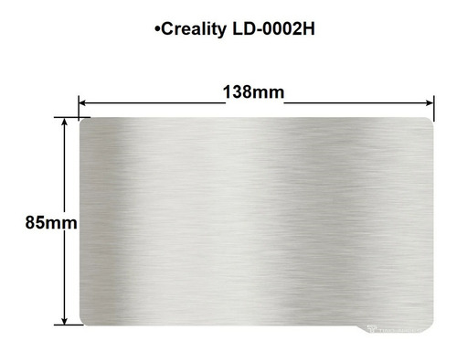 Imagem 3 de 5 de Base Magnética Flexível Impressora 3d Creality Ld-002h