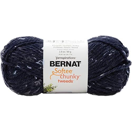 Hilo Grueso Softee Chunky Bb, Tweed Azul