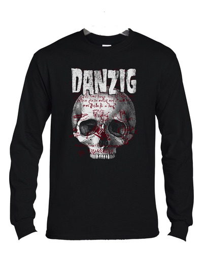 Polera Ml Danzig Nashville Skull Metal Abominatron