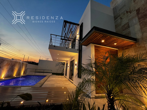 Casa Residencial Estilo Minimalista Al Sur De Cuernavaca