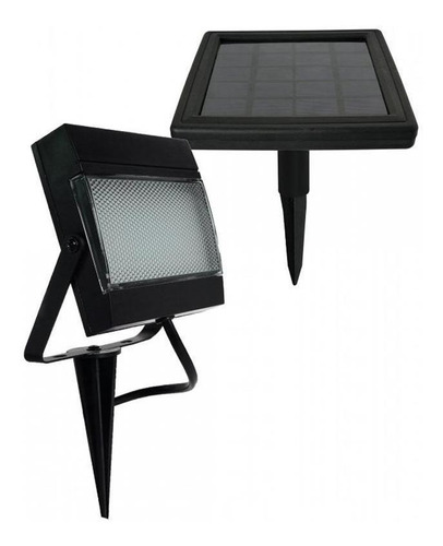 Refletor Solar Led 2w Com 200 Lumens Branco 18505 Ecoforce