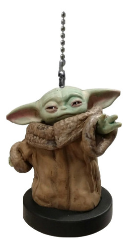 Baby Yoda Lampara Ventilador Pvc 2.0 In Figura Mandaloriana