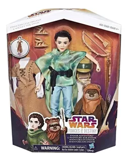 Star Wars Forces Of Destiny Leia Organa & Wicket El Ewok