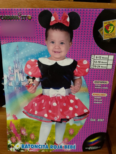 Disfraz Minnie Mouse Bebe