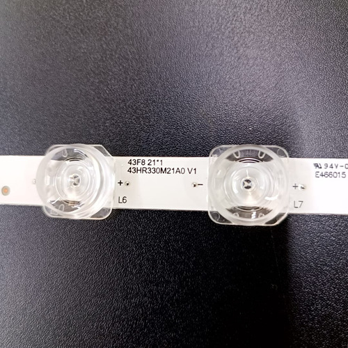 Tira De Leds Tcl 43f8f / 43a820 Aluminio Nuevo ( 1t 21l 6v)