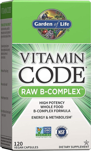 Garden Of Life Vitamina B Comp - Unidad a $2542