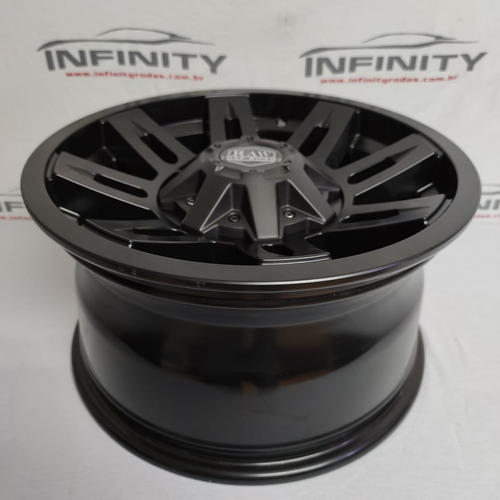 Imagem 7 de 10 de 4 Roda 20 Off Road 6x139 S10 L200 Hilux Sw4 Tala 9 Or03 Raw